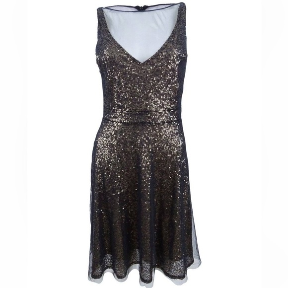 Betsy Johnson sequined mini dress size 2 - Picture 15 of 16